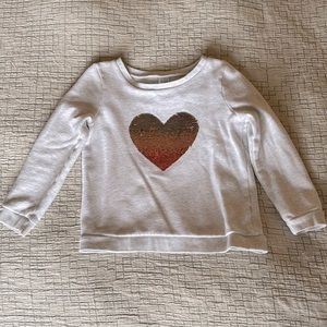 Carter’s reversible sequin sweater